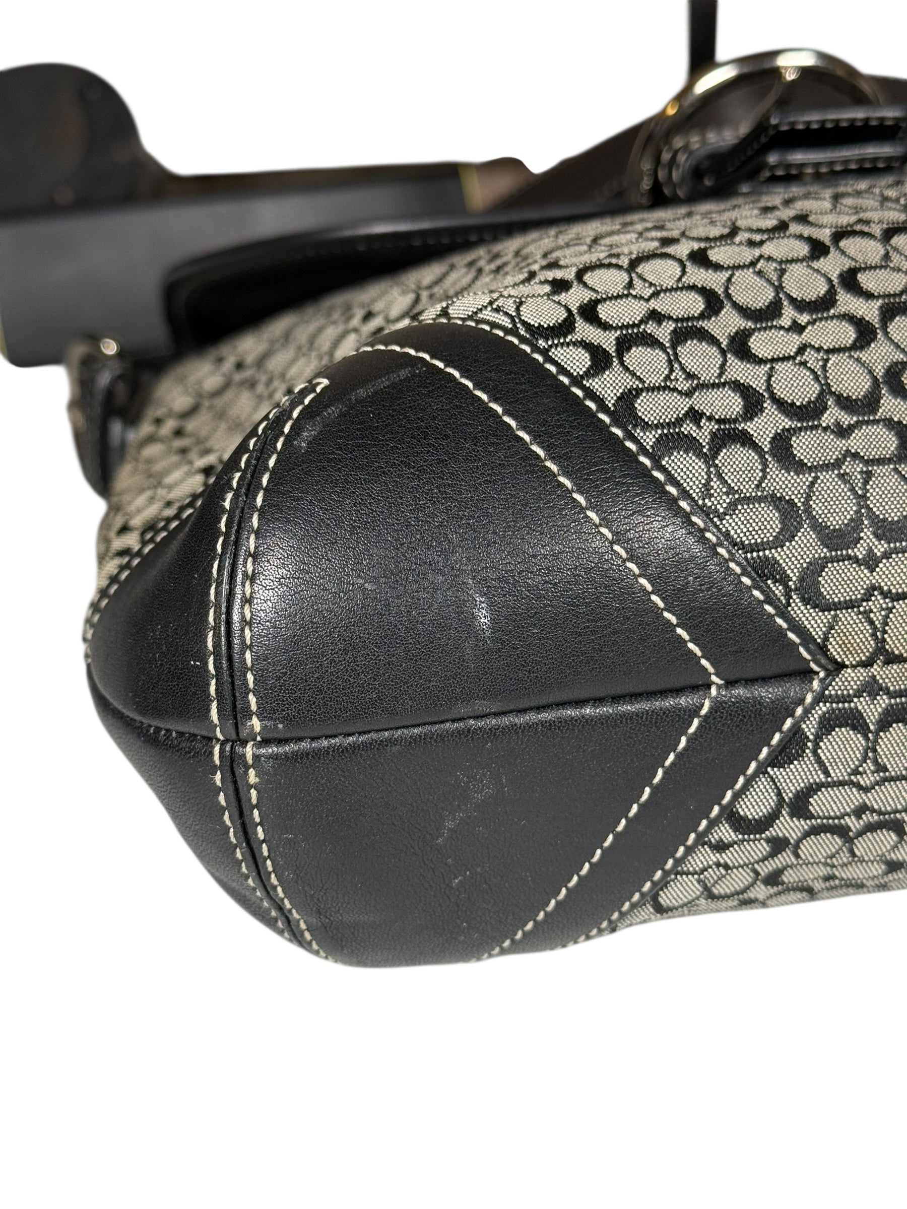 Coach Vintage Mini Anagram Buckle Crossbody