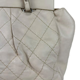 Chanel Beige Quilted Leather Tote 2009