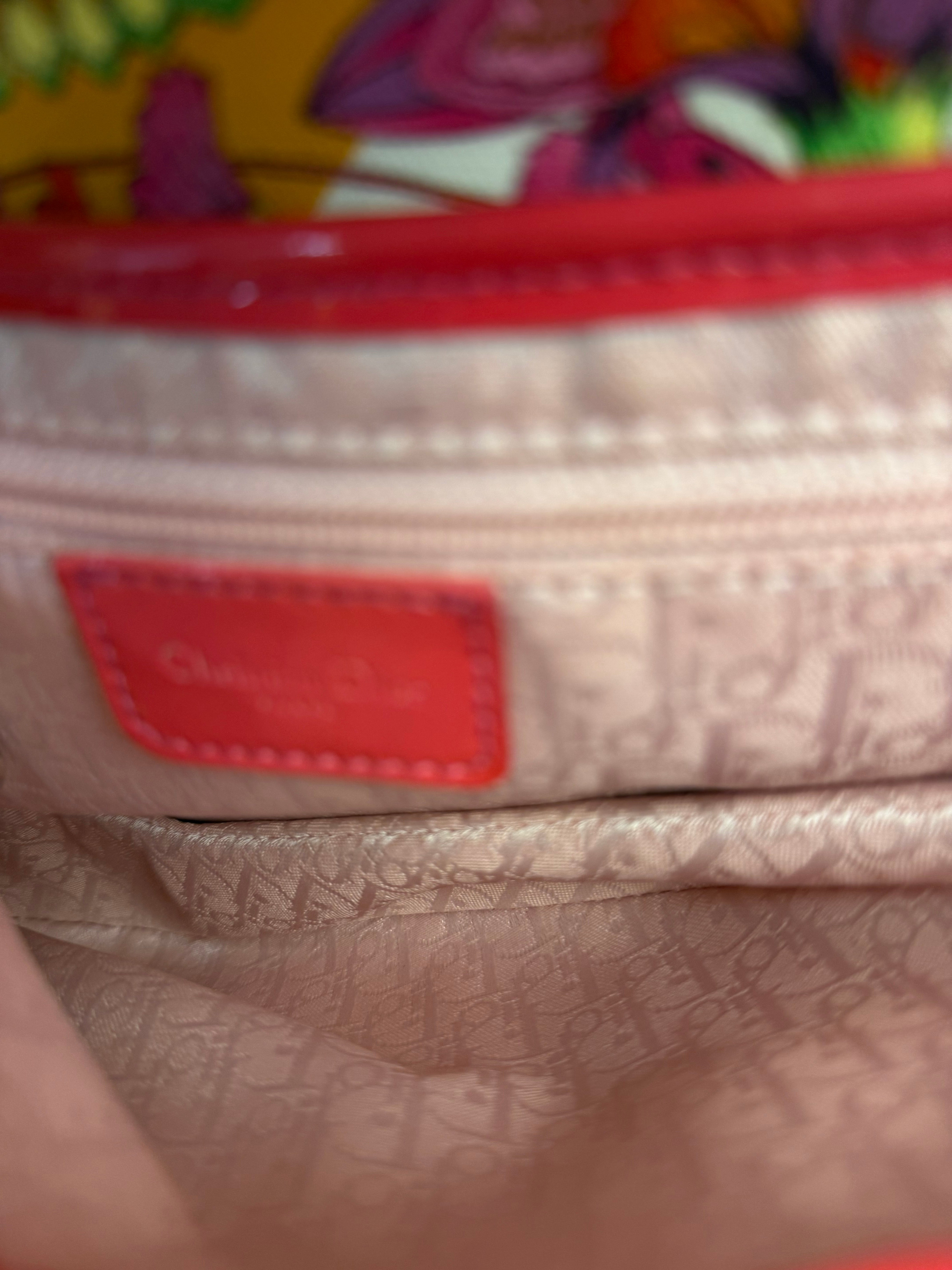 Christian Dior Floral Saddle Bag "Hawaiian Glamour"