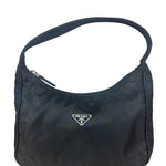 Prada Vintage Black Nylon Pochette