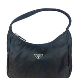 Prada Vintage Black Nylon Pochette