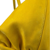 Fendi Yellow Leather Shoulder Bag