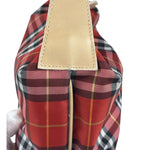 Burberry Vintage Red House Check Mini Handbag