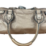 Chloe Vintage Metalic Gold Paddington Handbag