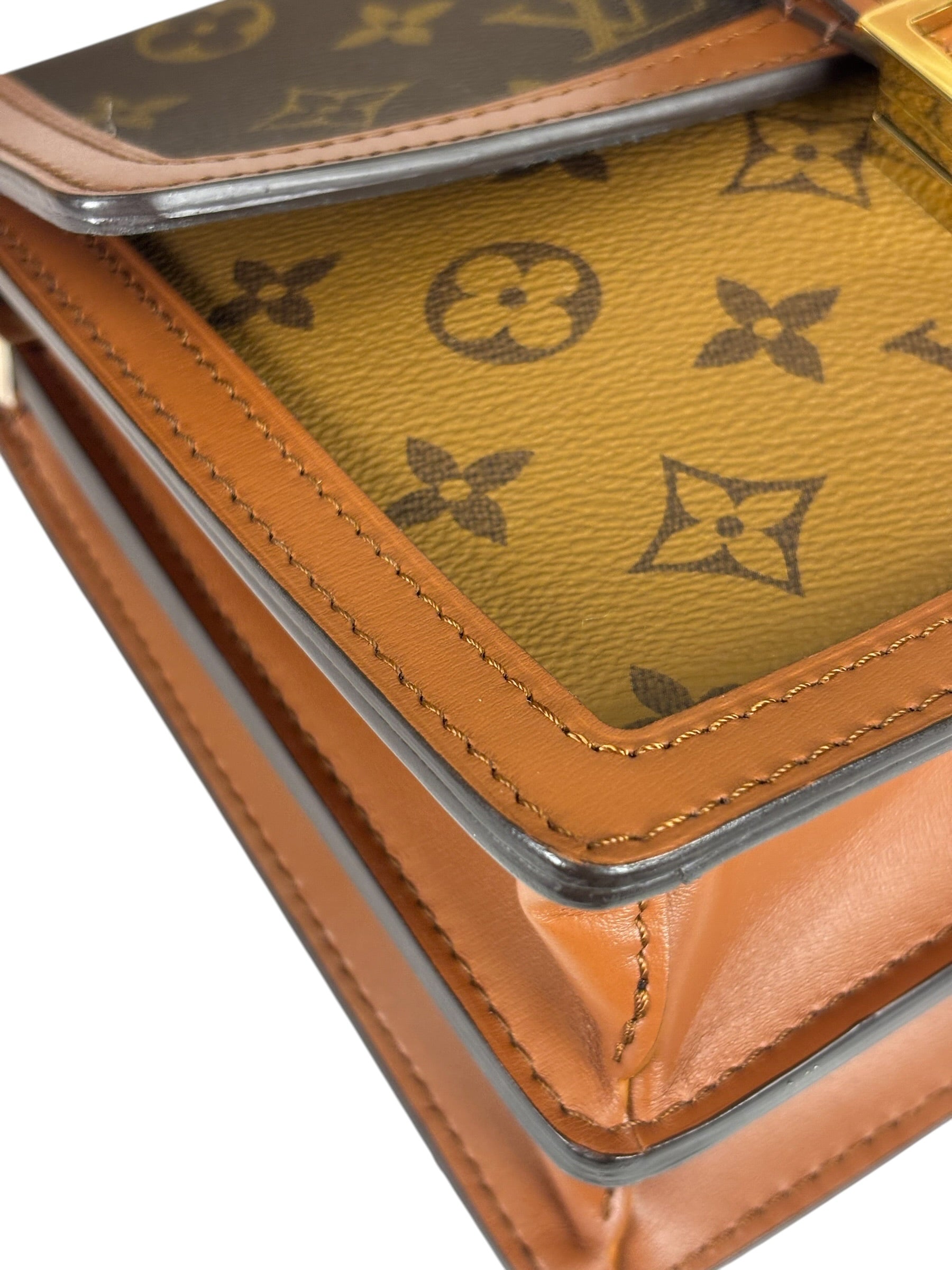 Louis Vuitton Brown Monogram Dauphine MM