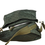 Bottega Veneta Green Nylon/Mesh Intrecciato Belt Bag