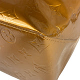 Louis Vuitton Metallic Bronze Vernis Reade MM