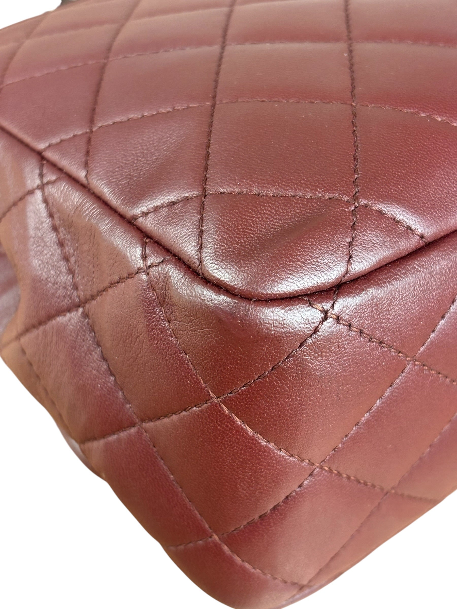 Chanel Burgundy Elementary Chic Flap 2018