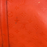 Louis Vuitton Red Empreinte Bandouliere 50