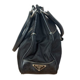 Prada Black Nylon Tessuto Shoulder Bag