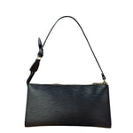 Louis Vuitton Black Epi Leather Pochette