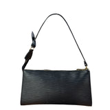 Louis Vuitton Black Epi Leather Pochette