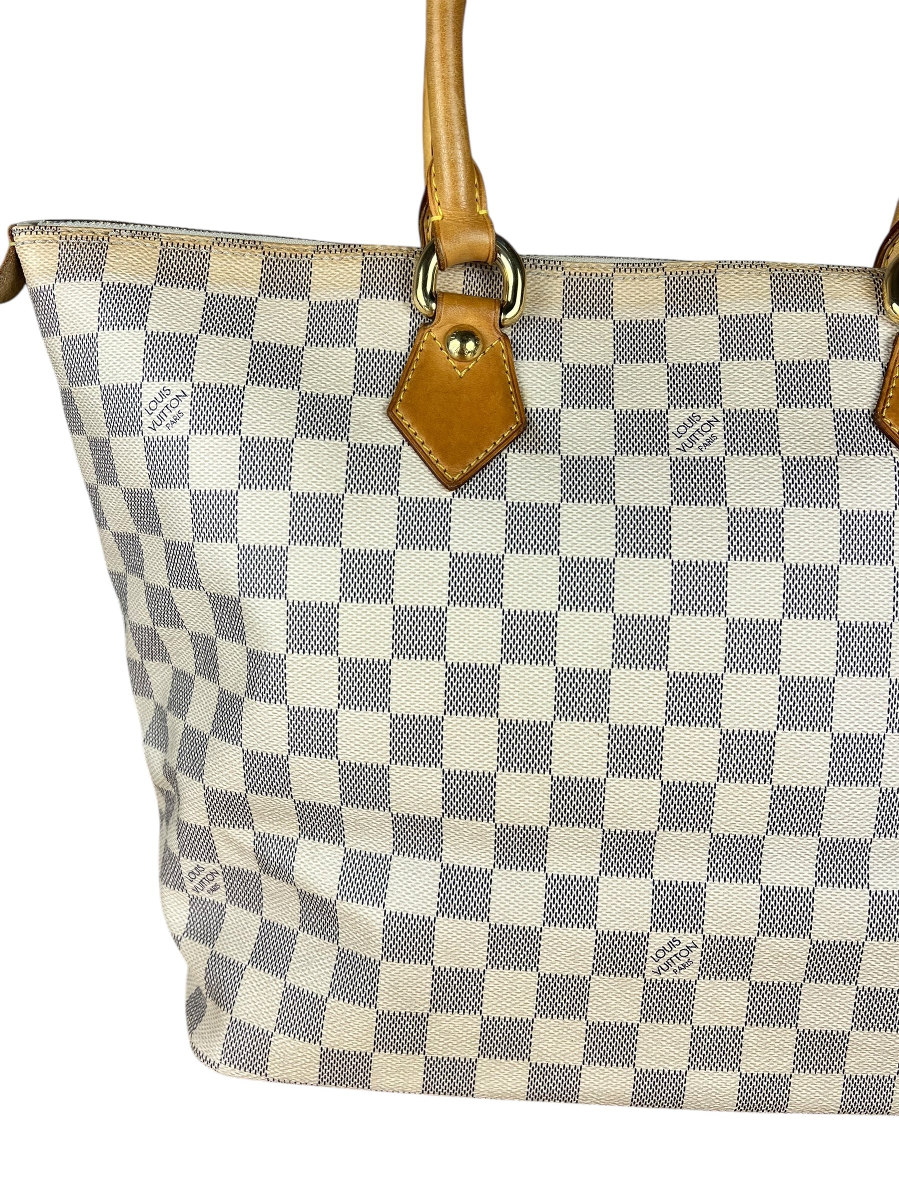 Louis Vuitton Damier Azur Saleya MM Tote