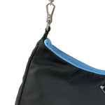 Prada Vintage Black Nylon Pochette