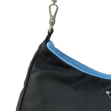 Prada Vintage Black Nylon Pochette
