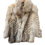 Vintage Brown Fox Fux Coat