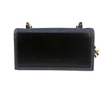 Alexander McQueen Denim Jeweled Knuckle Shoulder Bag