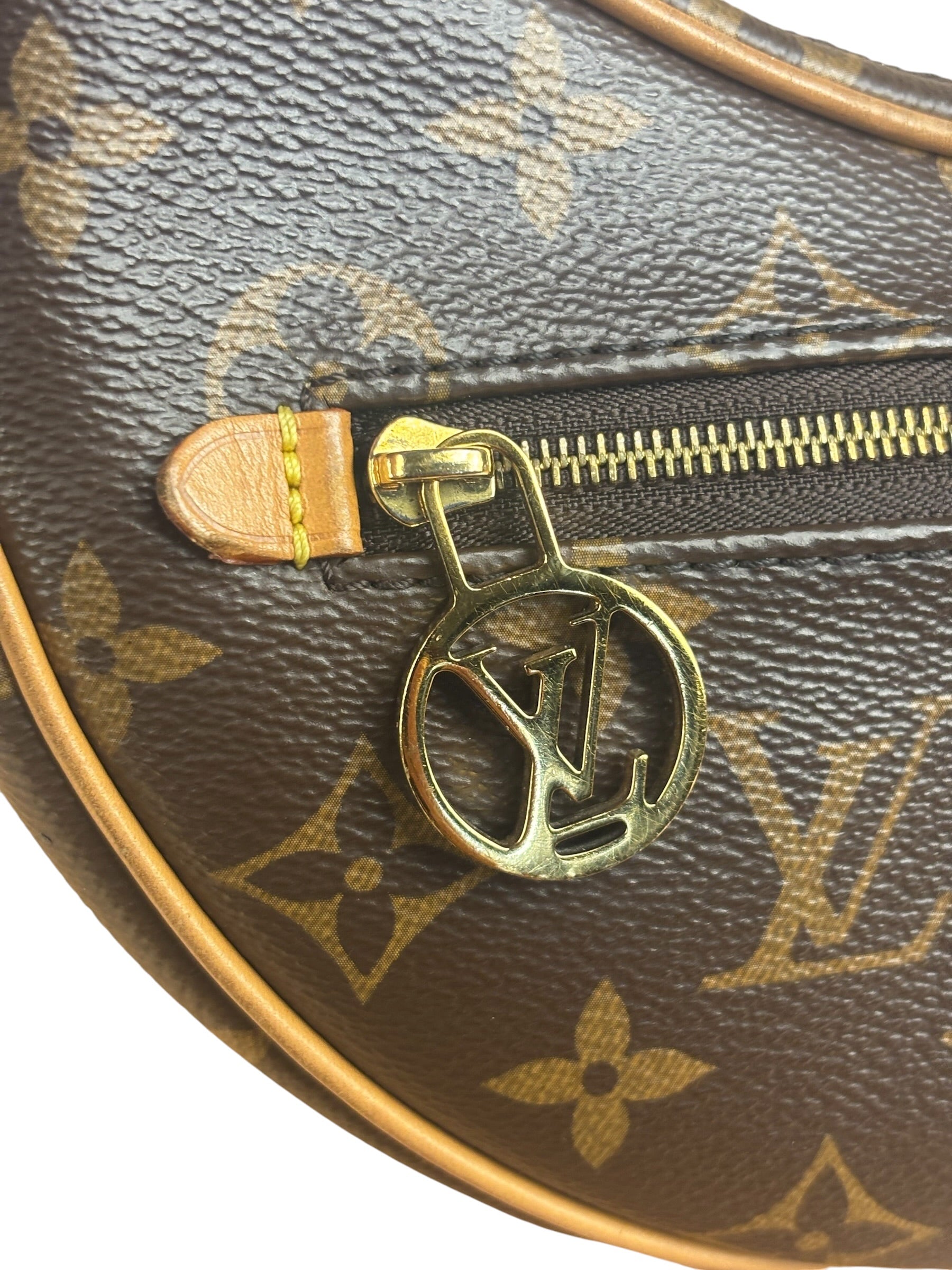 Louis Vuitton Coated Canvas Monogram Loop Shoulder Bag