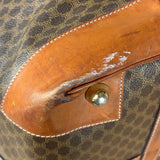 Celine Vintage Macadam Weekender Travel Bag