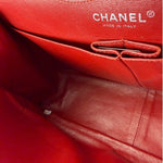 Chanel Red Patent  Quilted Double 2.55 Flap 2009