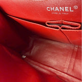 Chanel Red Patent  Quilted Double 2.55 Flap 2009