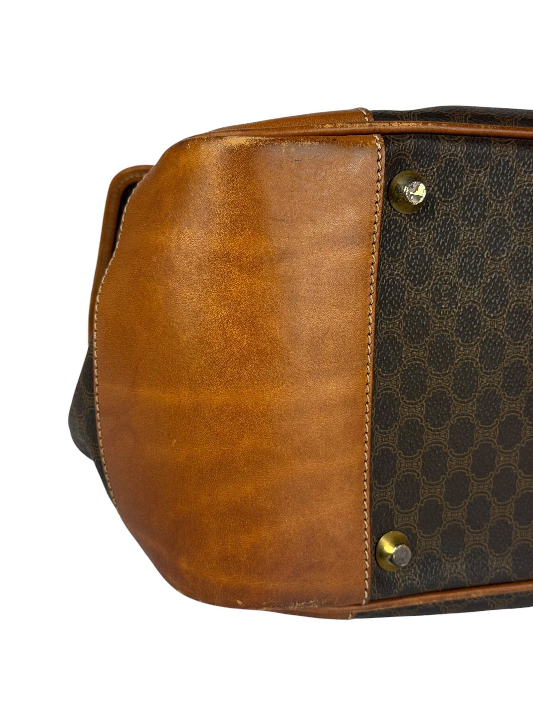 Celine Vintage Macadam Travel Bag