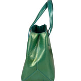 Louis Vuitton Vintage Teal Monogram Vernis Wilshire PM Tote