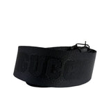 Gucci Purple/Black Leather Trim Nylon Webbing Ladder Lock Belt