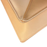 Maison Margiela MM6 Peach Satin Accordion Shoulder Bag