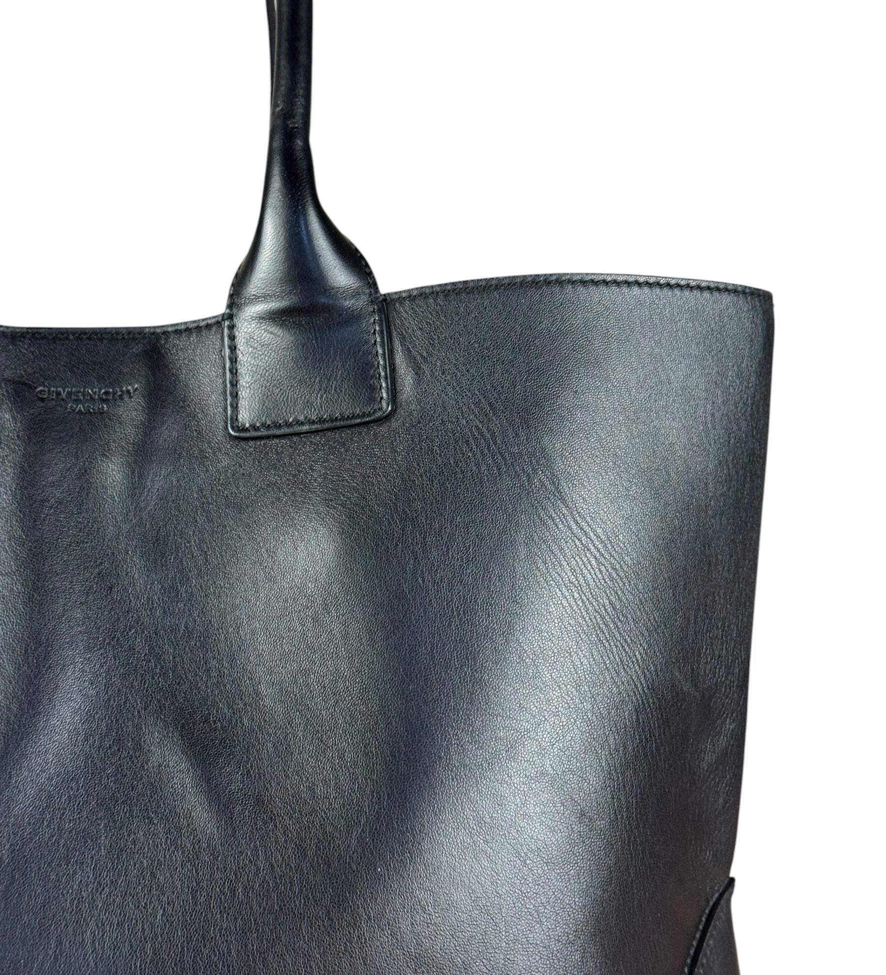Givenchy Black Leather Easy Tote Bag