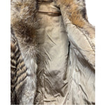 Vintage Brown Fox Fux Coat