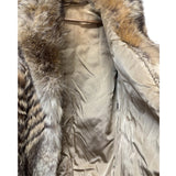 Vintage Brown Fox Fux Coat