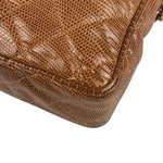Chanel Vintage Leather Lizard Tassel Camera Case - 1987
