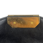 Chanel Black Leather Medium Gabrielle Flap Bag 2011