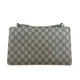 Gucci Dionysus GG Supreme Shoulder Bag Beige/Pink