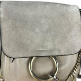 Chloe Faye Leather/Suede Backpack
