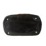 Chanel Black Quilted Leather CC Cambon Ligne Tote 2000s