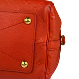 Louis Vuitton Orange Monogram Empreinte Speedy Bandouliere 30