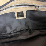 Fendi Vintage Beaded Baguette White