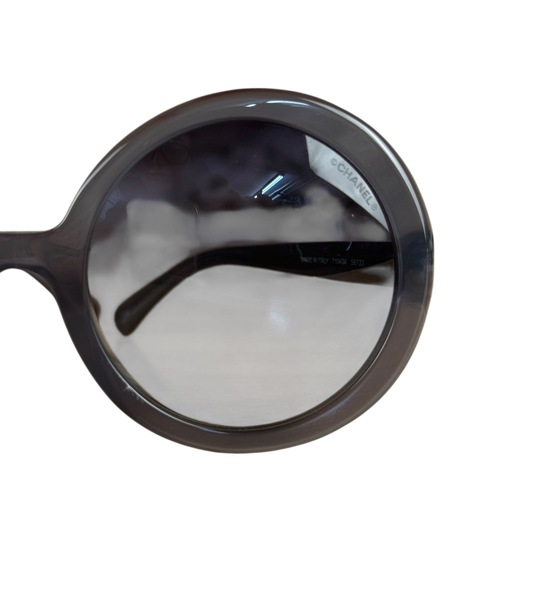 Chanel Vintage Round Sunglasses