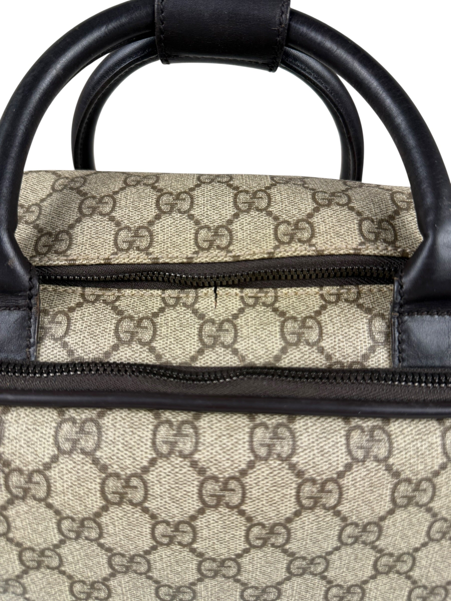 Gucci GG Coated Canvas Mini Travel Bag