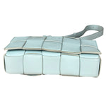 Bottega Veneta Intercciato Cassette Glacier Crossbody