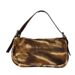 Fendi Pony Hair/Leather Trim Baguette