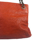 Chanel Red Caviar Quilted Small Frame Shoulder Bag 2011
