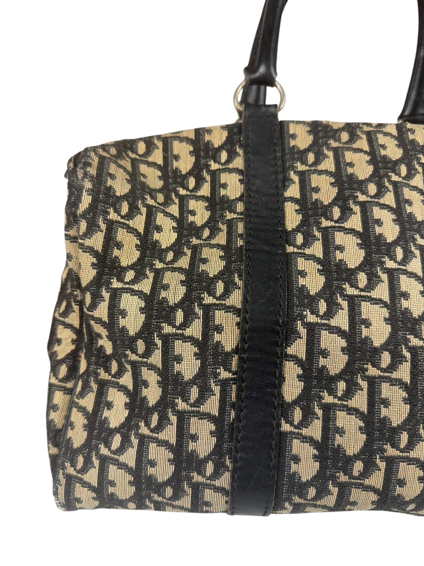 Christian Dior Vintage Trotter Boston Bag