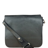 Louis Vuitton Black Leather Taiga Andrei Messenger Bag