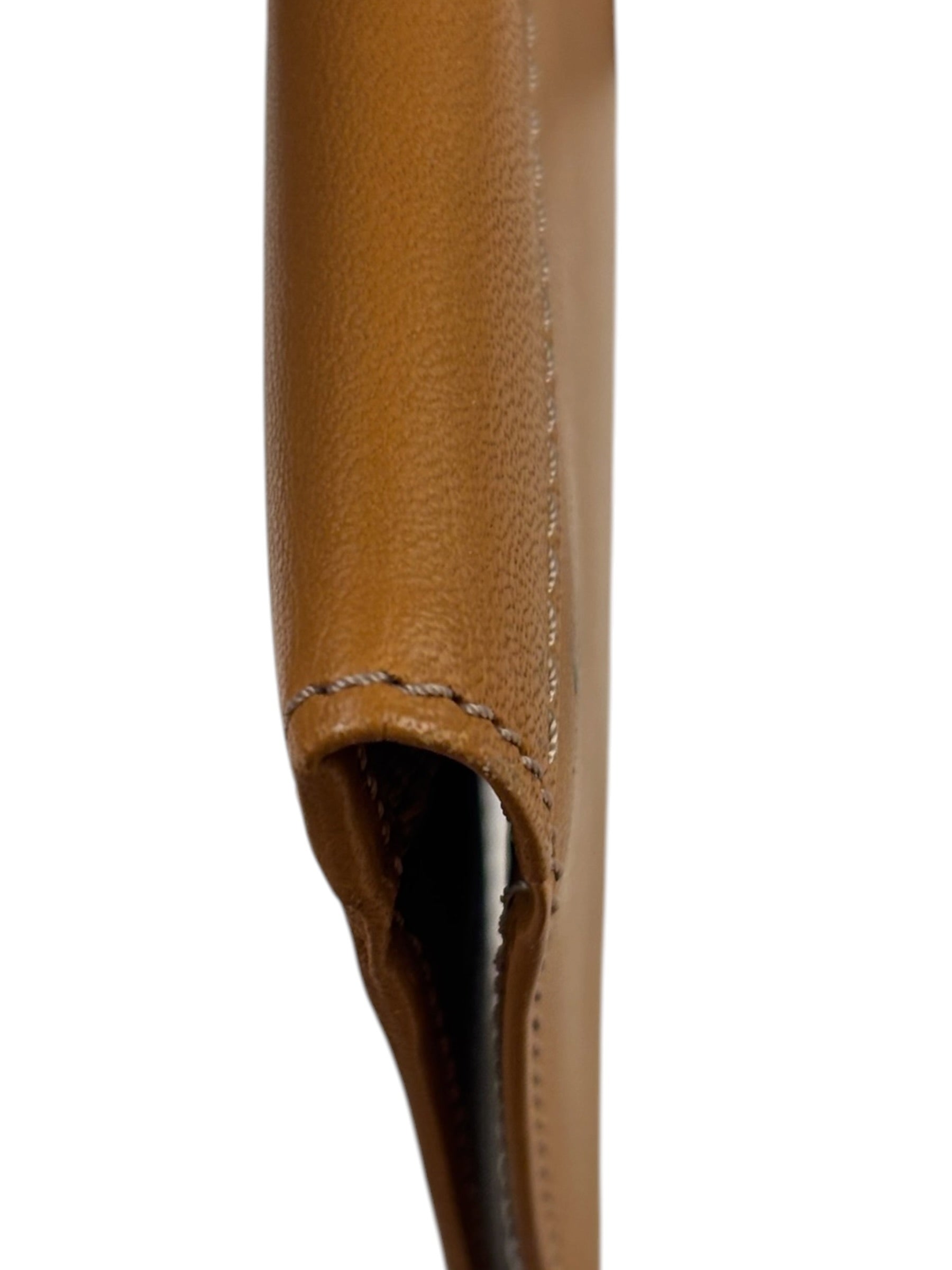 Kenzo Brown Leather Bi-Fold Long Wallet