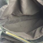Fendi Vintage Black Leather Mia Chain Tote