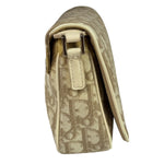 Christian Dior Trotter Flower Embroidered Flap Crossbody