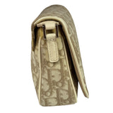 Christian Dior Trotter Flower Embroidered Flap Crossbody